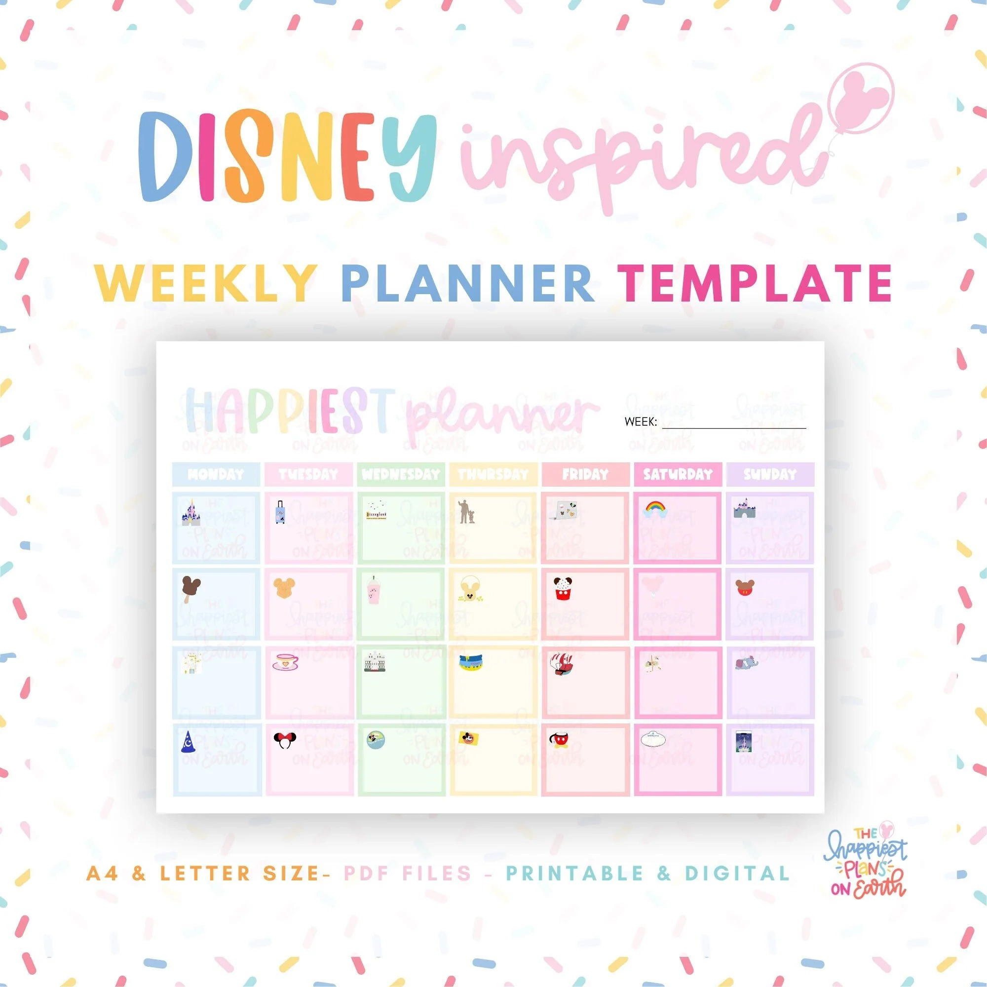Disneyworld Weekly Planner Printable Template Digital Daily Planner Digitally Fillable Disneyland Disneyworld Happiest Planner Etsy Disneyworld Weekly Planner Printable Template Digital Daily Planner Digitally Fillable Disneyland Disneyworld Happiest Planner Etsy