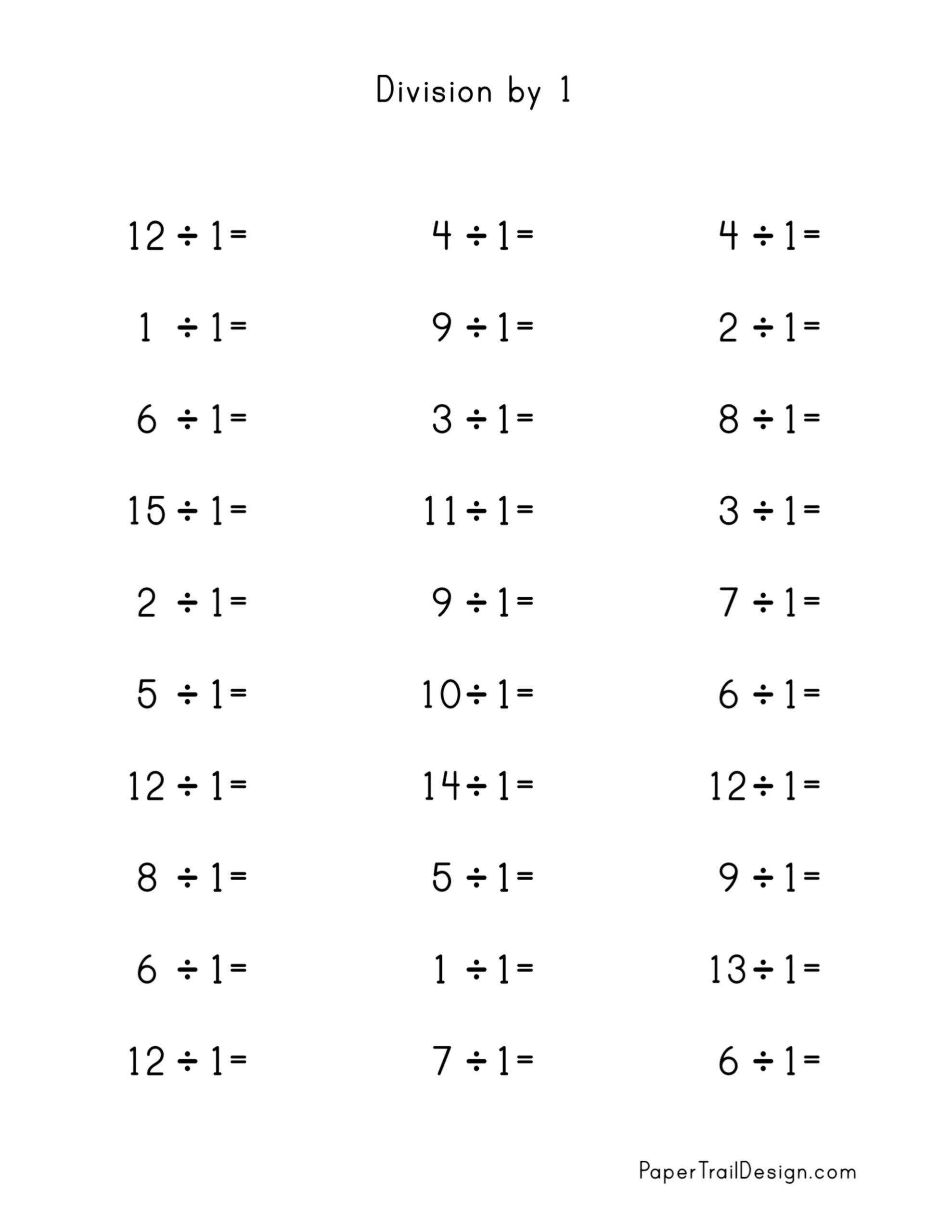 Division Practice Worksheets Interactive Learning For Math Mastery