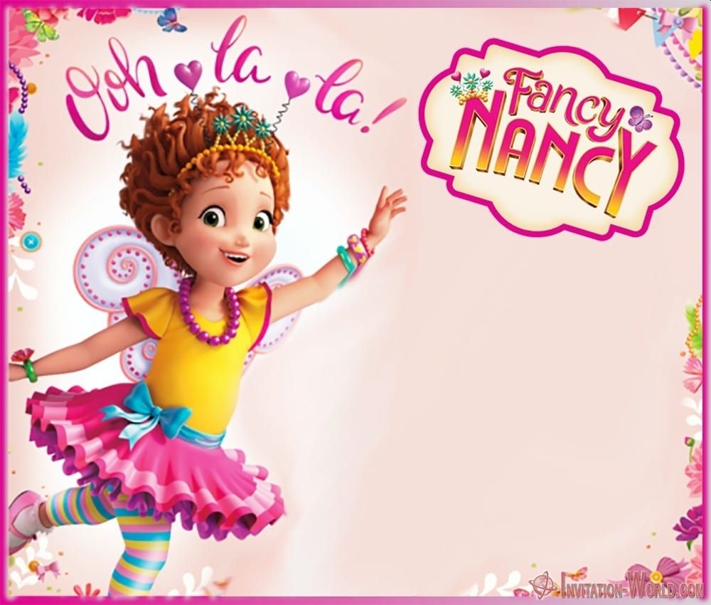 Download Fancy Nancy Invitation Templates Invitation World Download Fancy Nancy Invitation Templates Invitation World