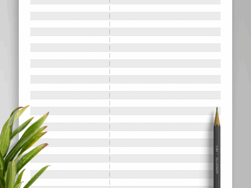 Download Printable Favorite Recipes List Original Style PDF