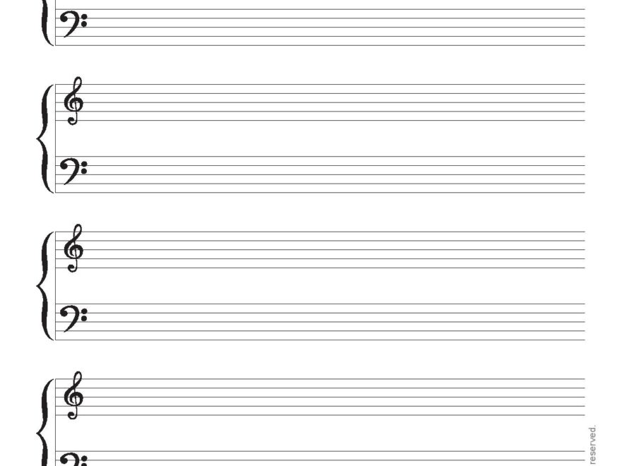 Download Your Free Blank Music Sheet Land Of Printables