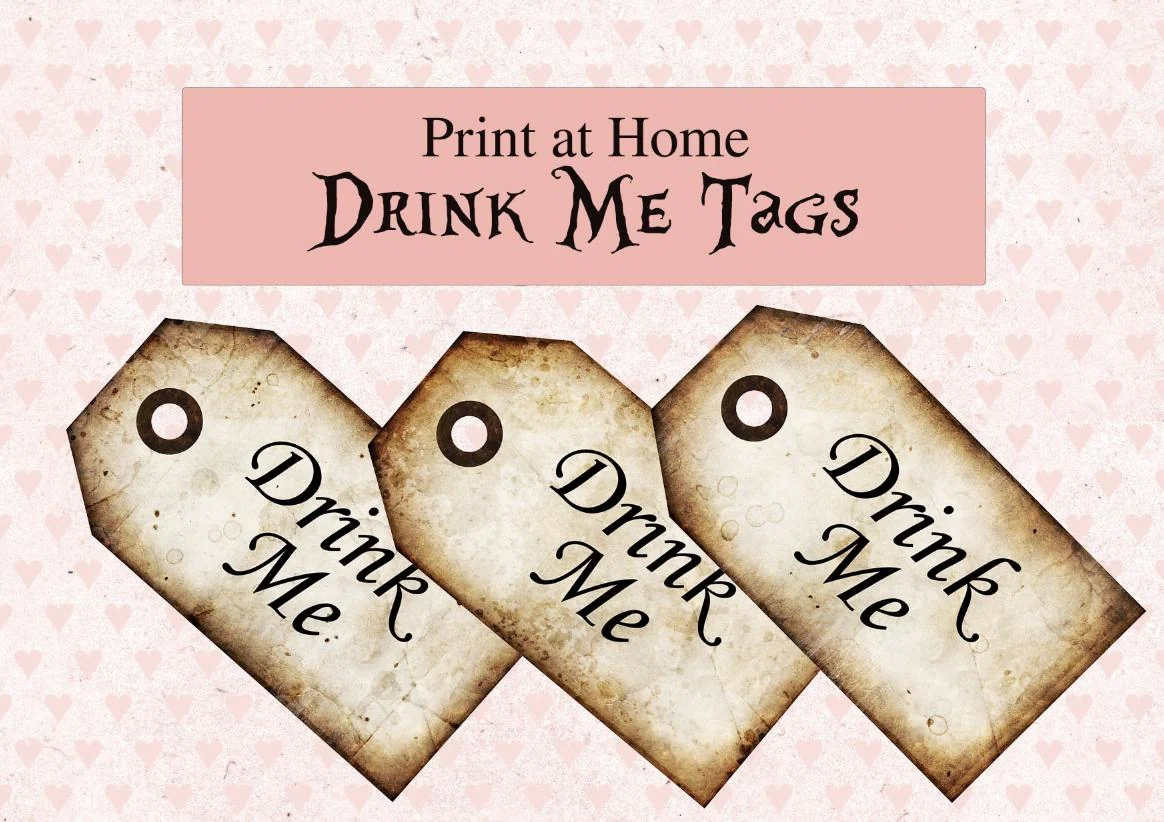 Drink Me Alice In Wonderland Gift Tags Digital Download Instant Wedding Favors Party Favours Etsy Drink Me Alice In Wonderland Gift Tags Digital Download Instant Wedding Favors Party Favours Etsy