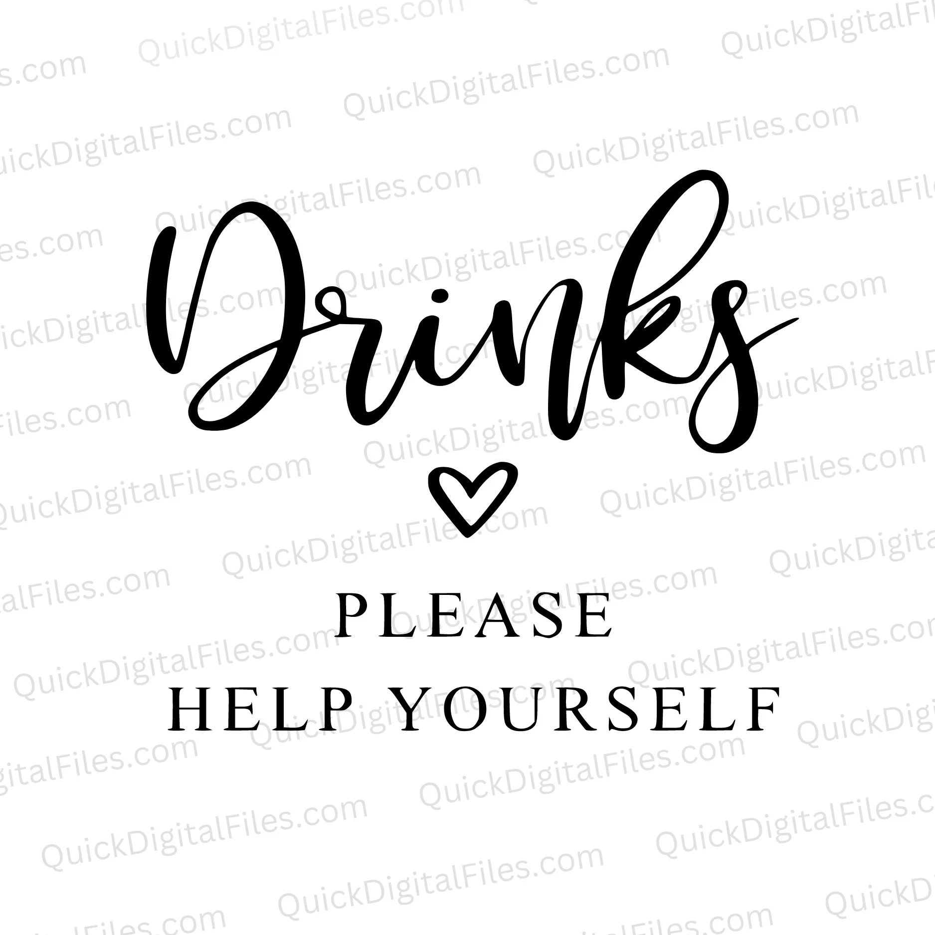 Please Help Yourself Sign Free Printable
