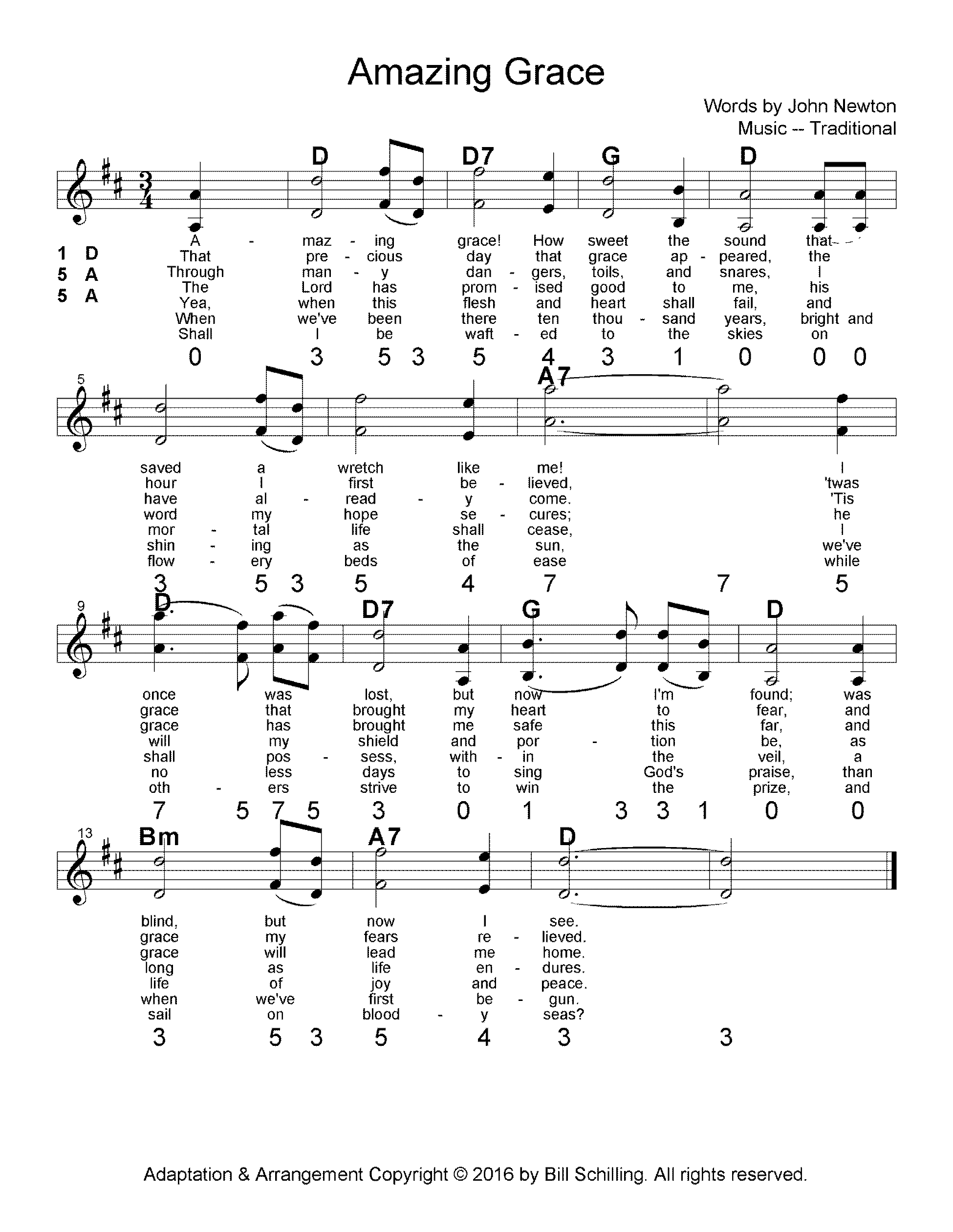 Rick Thumb Dulcimer Tuning Chart Printable