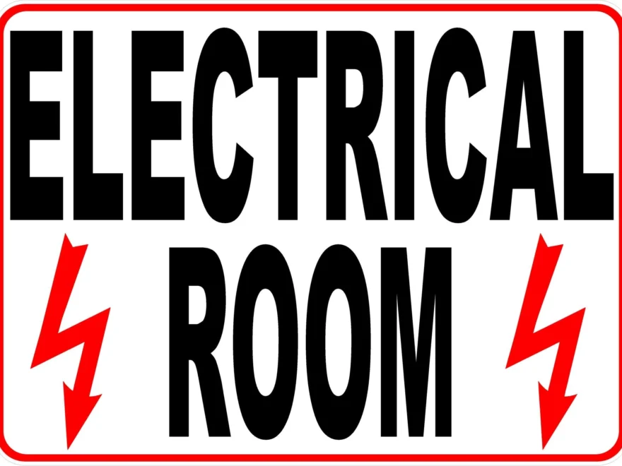 Electrical Room Sign Signs By Salagraphics