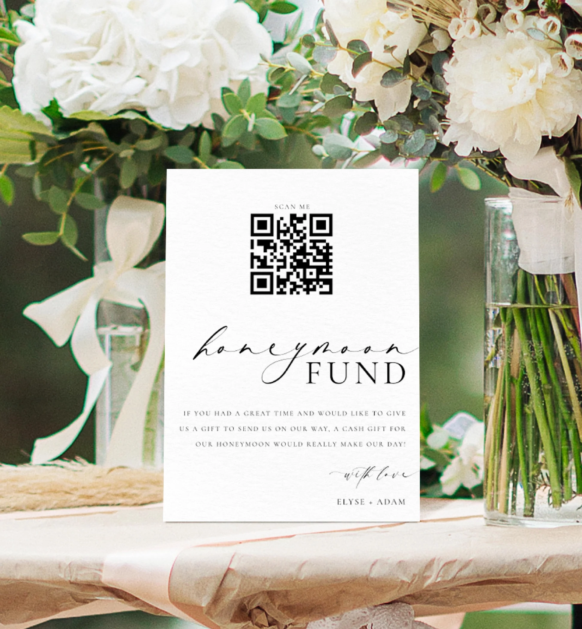 Honeymoon Fund Sign Printable Honeymoon Fund Sign Printable