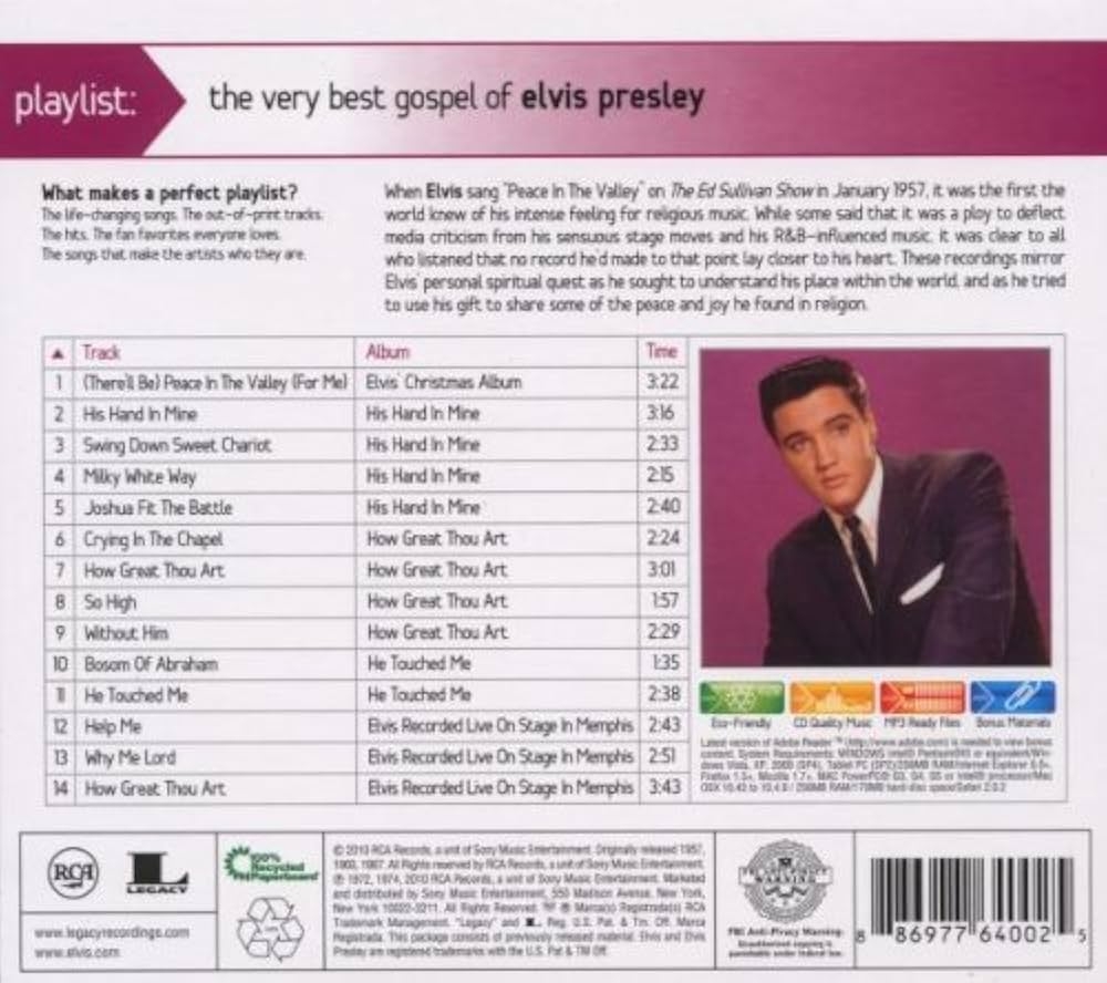 Elvis Presley Playlist The Very Best Gospel Of Elvis Presley Amazon Music Elvis Presley Playlist The Very Best Gospel Of Elvis Presley Amazon Music