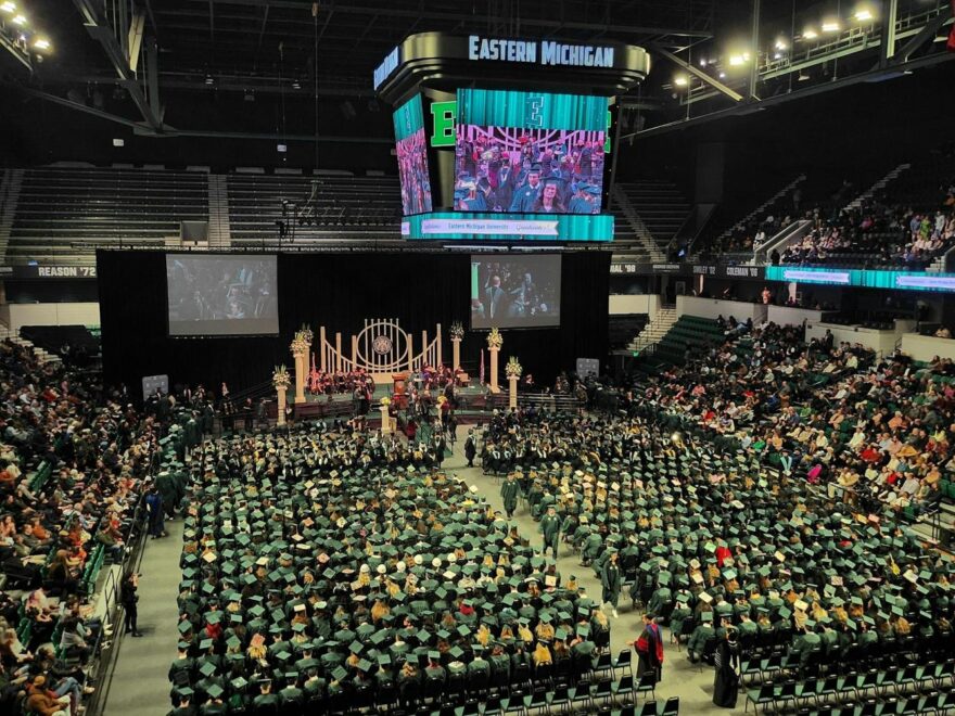 EMU Eagles Take On Winter Commencements The Eastern Echo