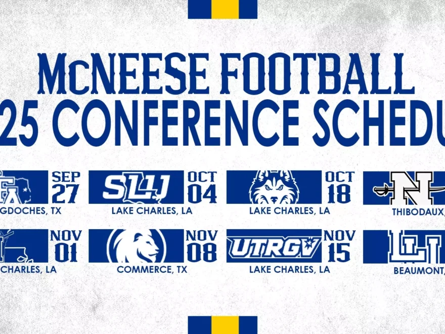 Entire 2025 Football Schedule Announced McNeese State University Athletics