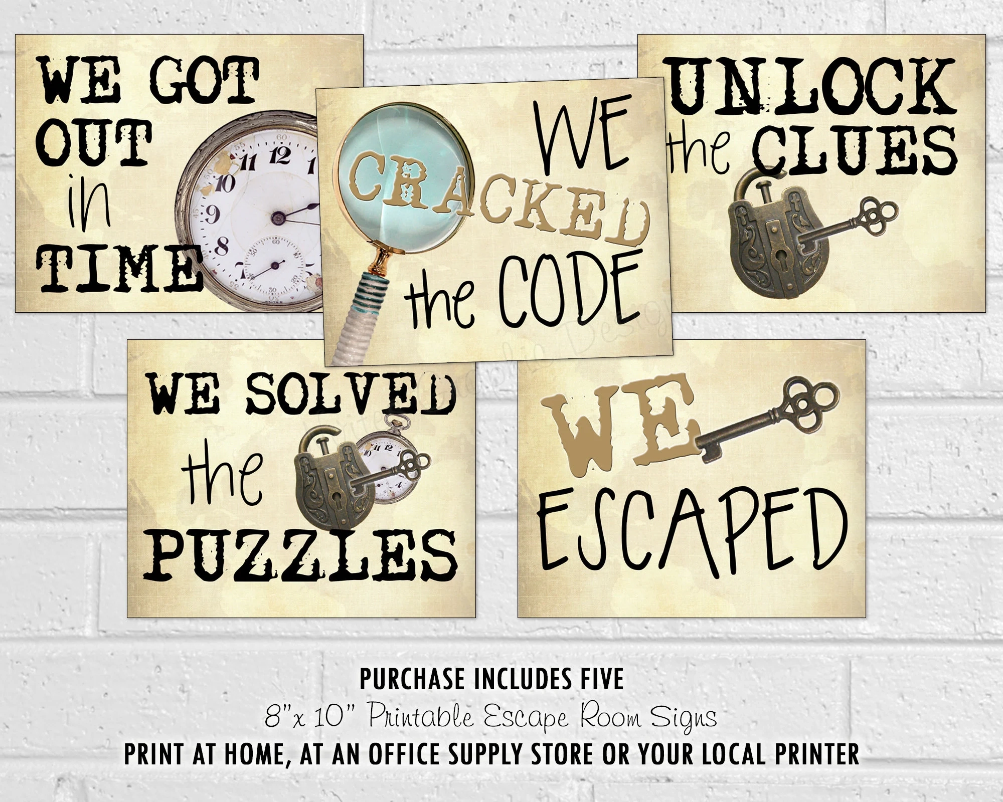 Escape Room Signs Escape Room Photo Props Printable Escape Room Party Decor Escape The Room Signs Spy Mission Signs Etsy Sweden