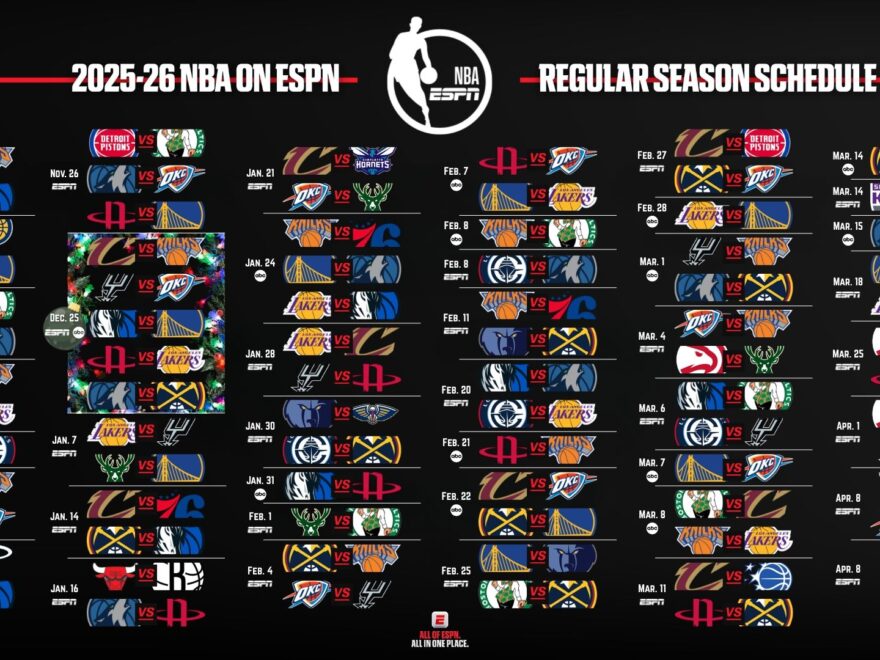 ESPN ABC s Star Studded 2025 26 NBA Regular Season Broadcast Schedule ESPN Press Room U S