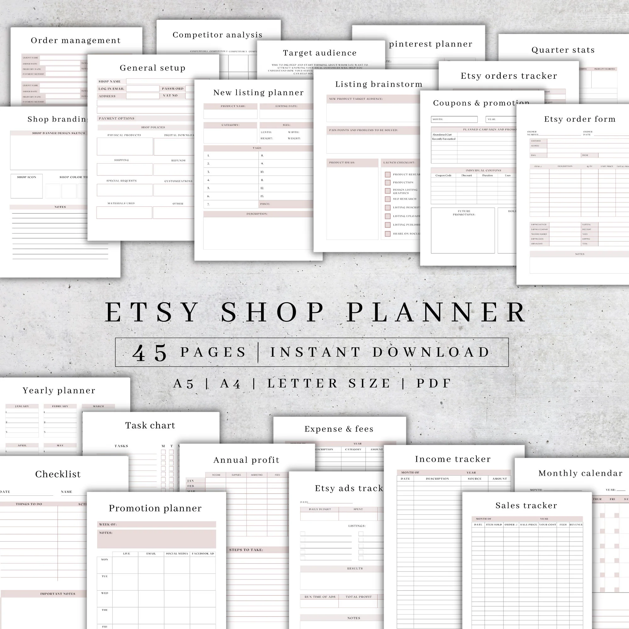 Etsy Shop Planner Printable Etsy Business Plan Etsy Seller Planner Small Business Digital Business Planner Sell On Etsy Finances Etsy Etsy Shop Planner Printable Etsy Business Plan Etsy Seller Planner Small Business Digital Business Planner Sell On Etsy Finances Etsy