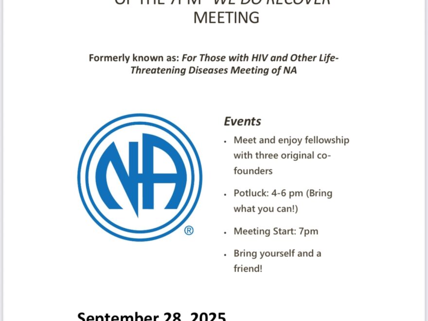 Events For October 2025 San Francisco Area Of Narcotics Anonymous