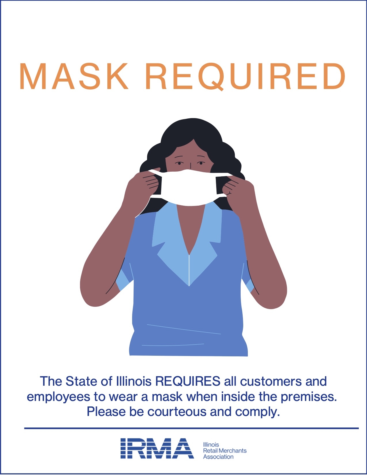 Face Coverings And Masks Illinois Retail Merchants Association