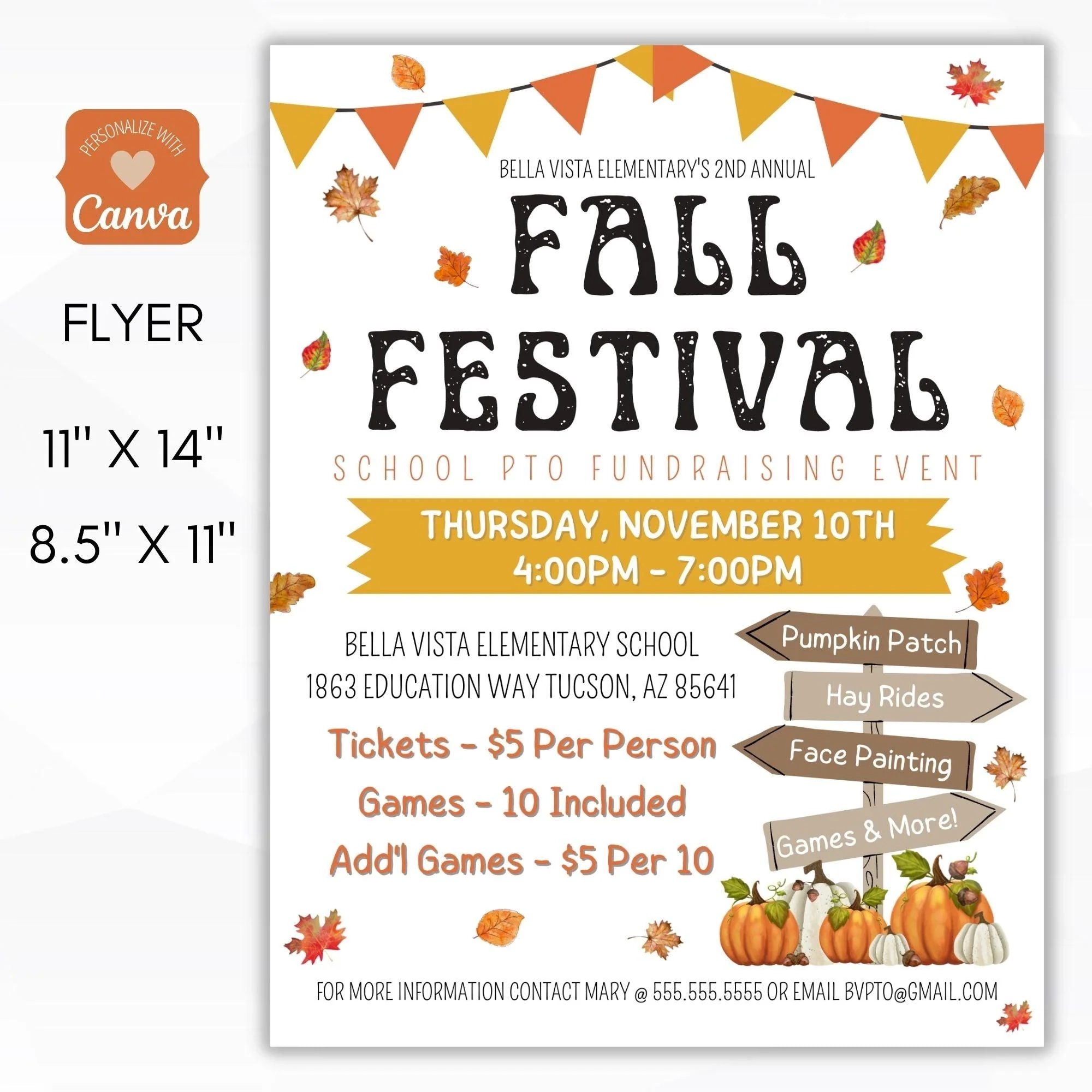 Printable Signs For Fall Festival
