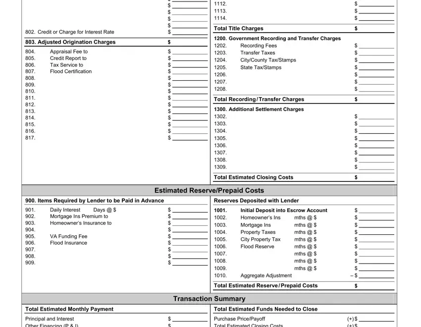 Fee Worksheet Template Fill Out Printable PDF Forms Online