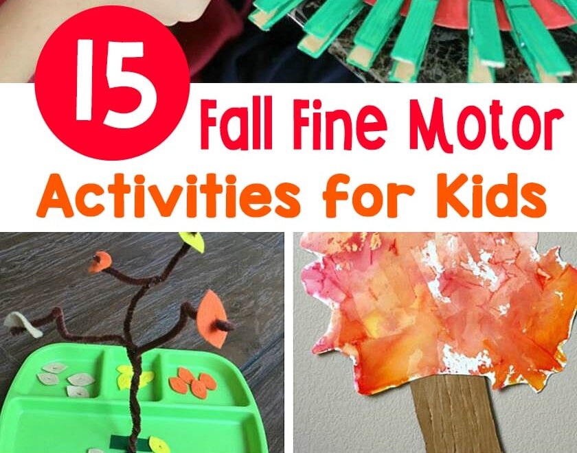 Festive And Fun Fall Fine Motor Activities For Kids