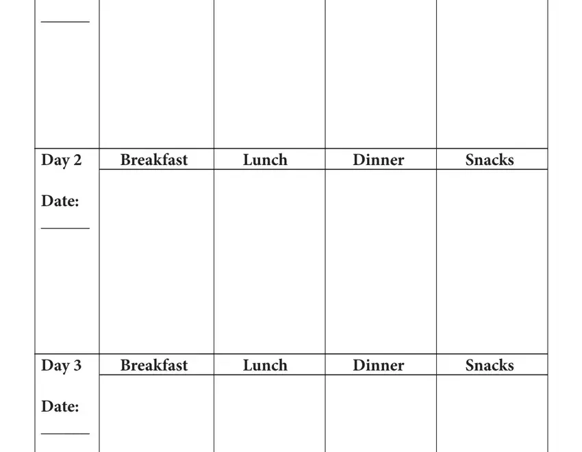Fillable Calorie Count Form Fill Out Printable PDF Forms Online