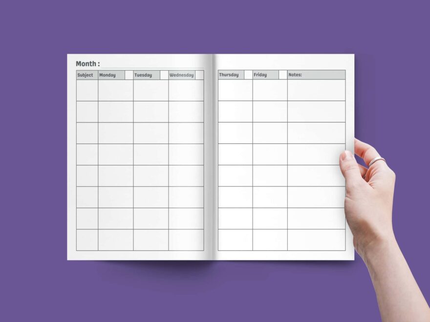 Free 8 Subject Teacher Lesson Plan Template