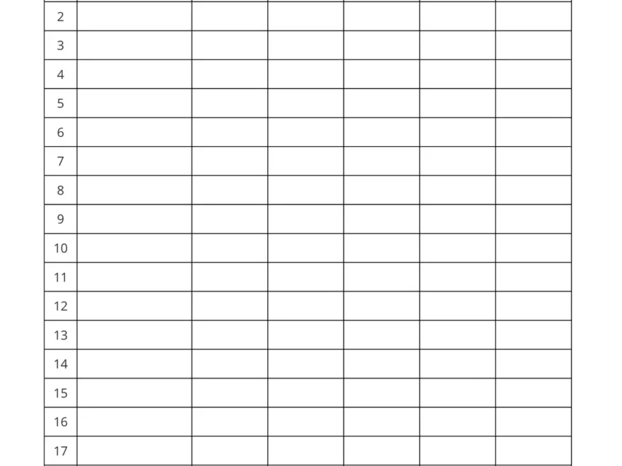 Free And Customizable Attendance Templates