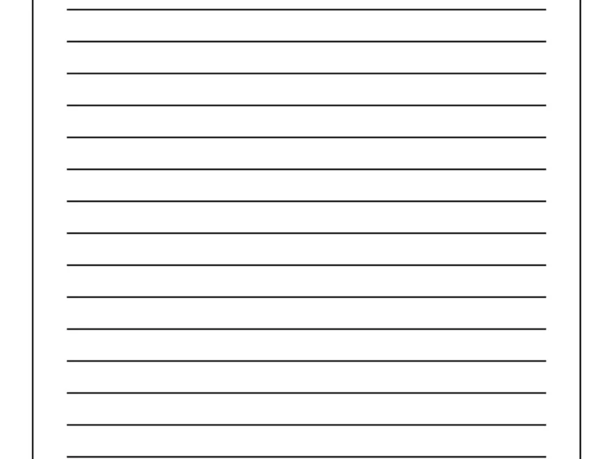 Free And Customizable Line Templates