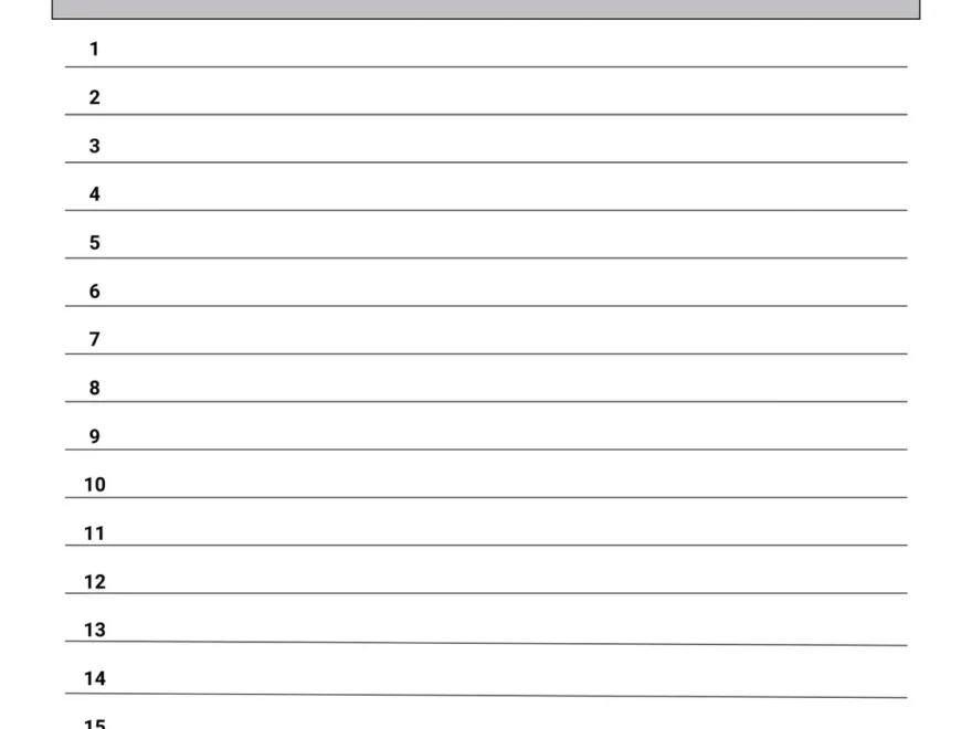 Free And Customizable Sign Up Sheet Templates