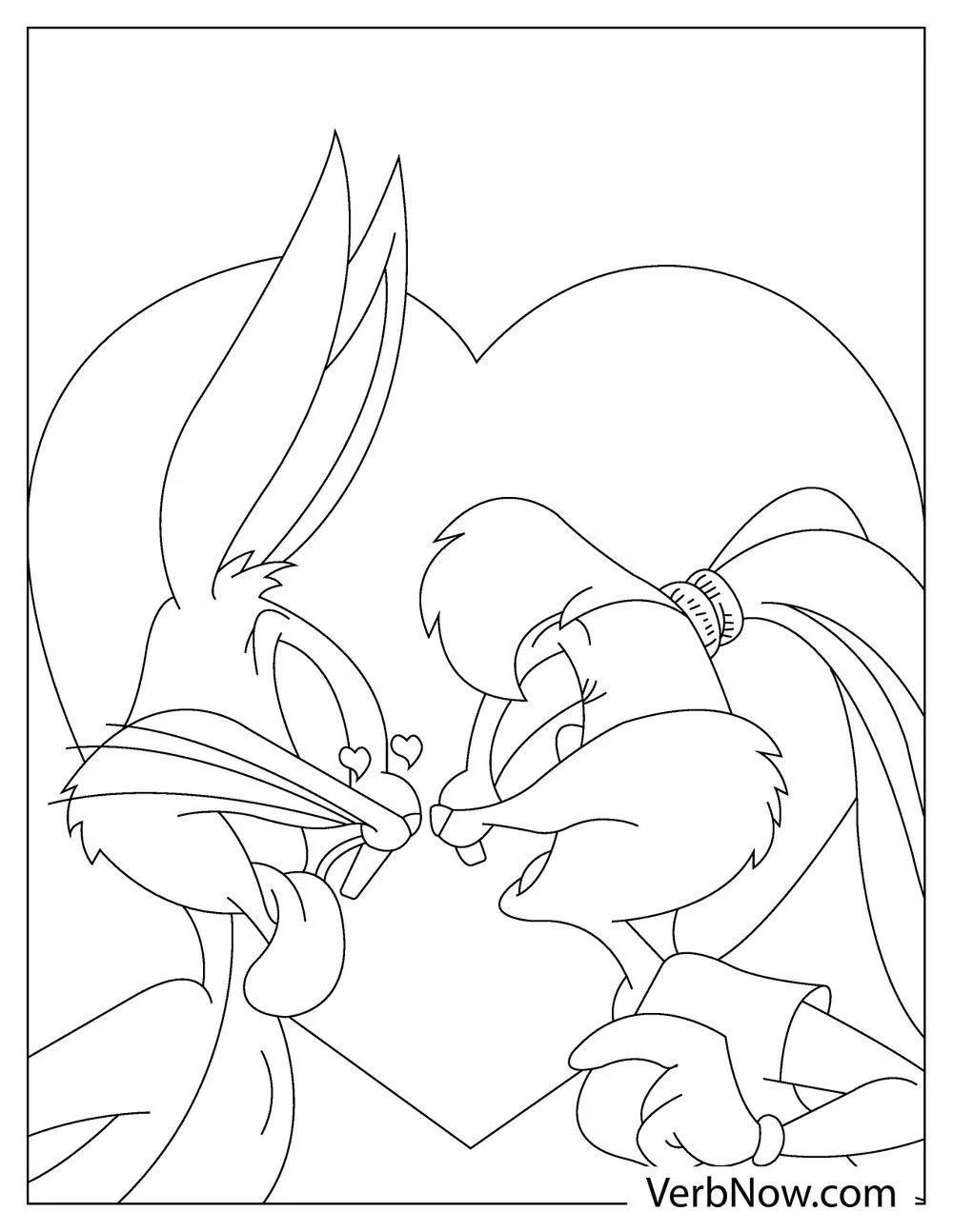 Free BUGS BUNNY Coloring Pages For Download Printable PDF Free BUGS BUNNY Coloring Pages For Download Printable PDF