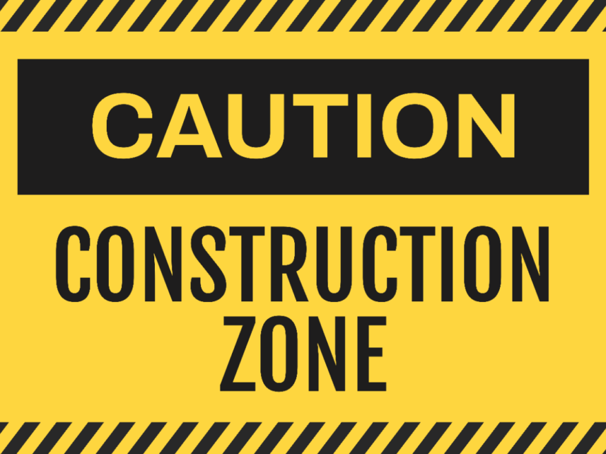 Free Construction Sign Templates Editable And Printable