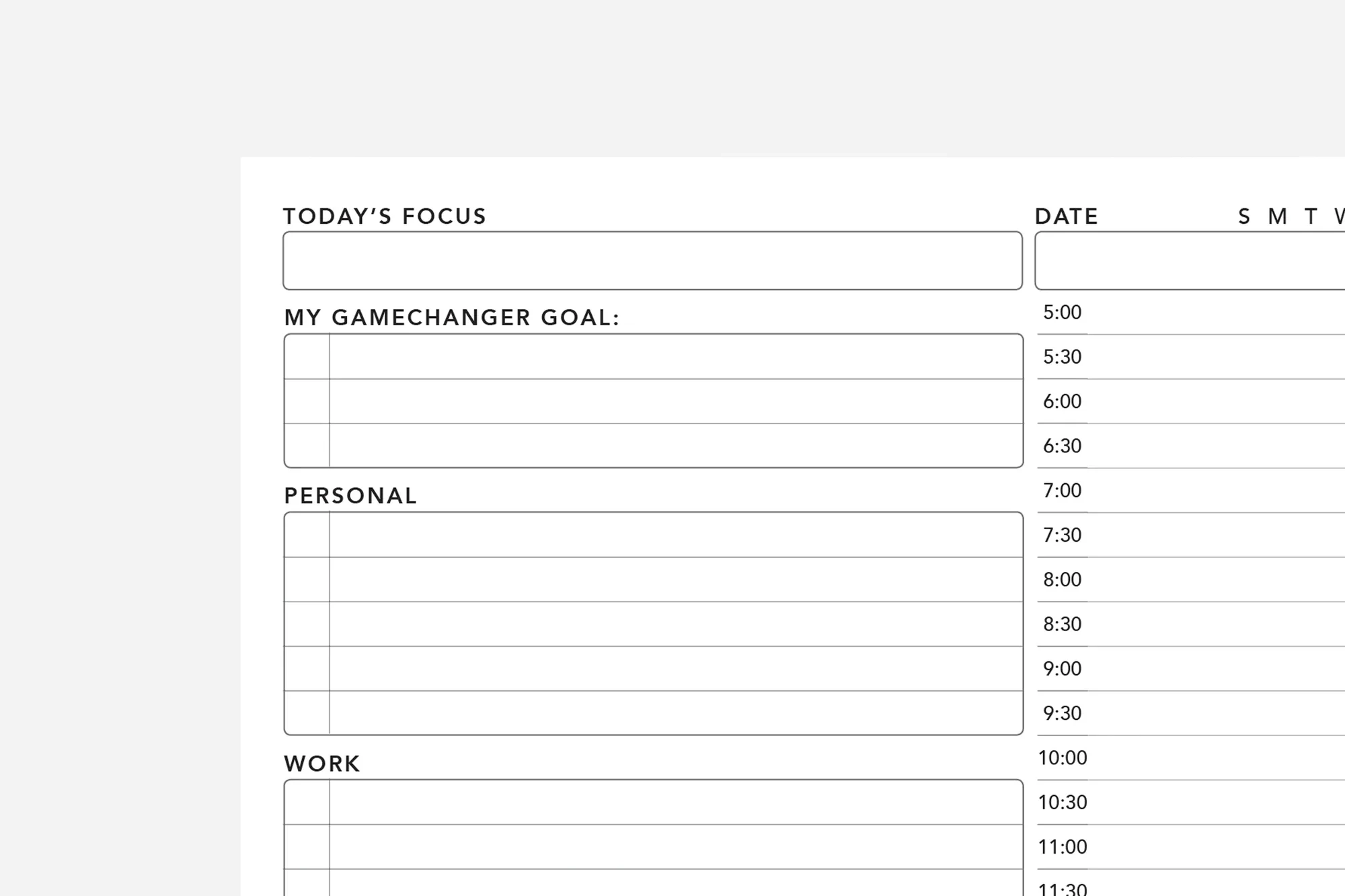 Free Daily Planner PDF Free Printable Passion Planner Free Daily Planner PDF Free Printable Passion Planner