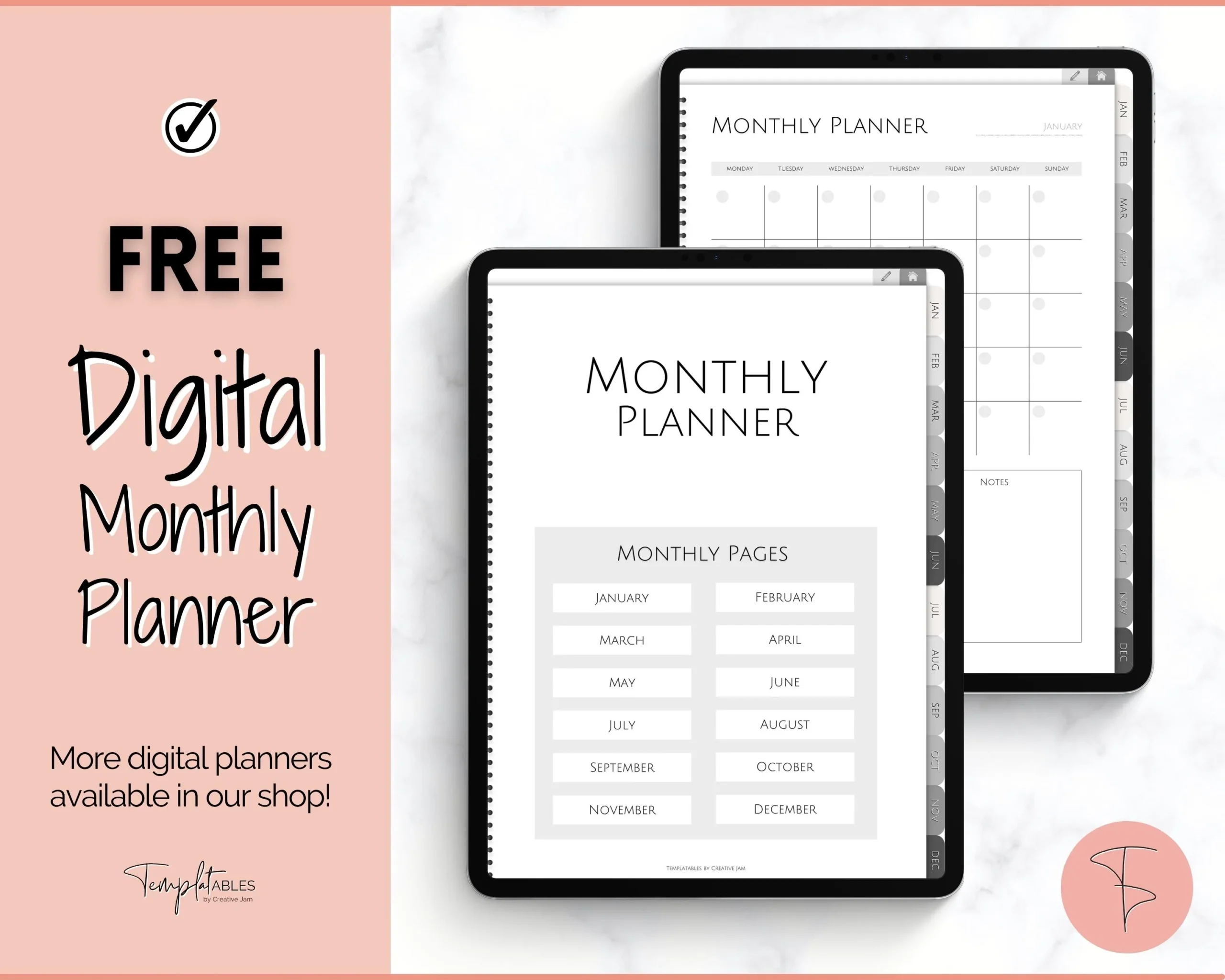 Free Printable Digital Planner
