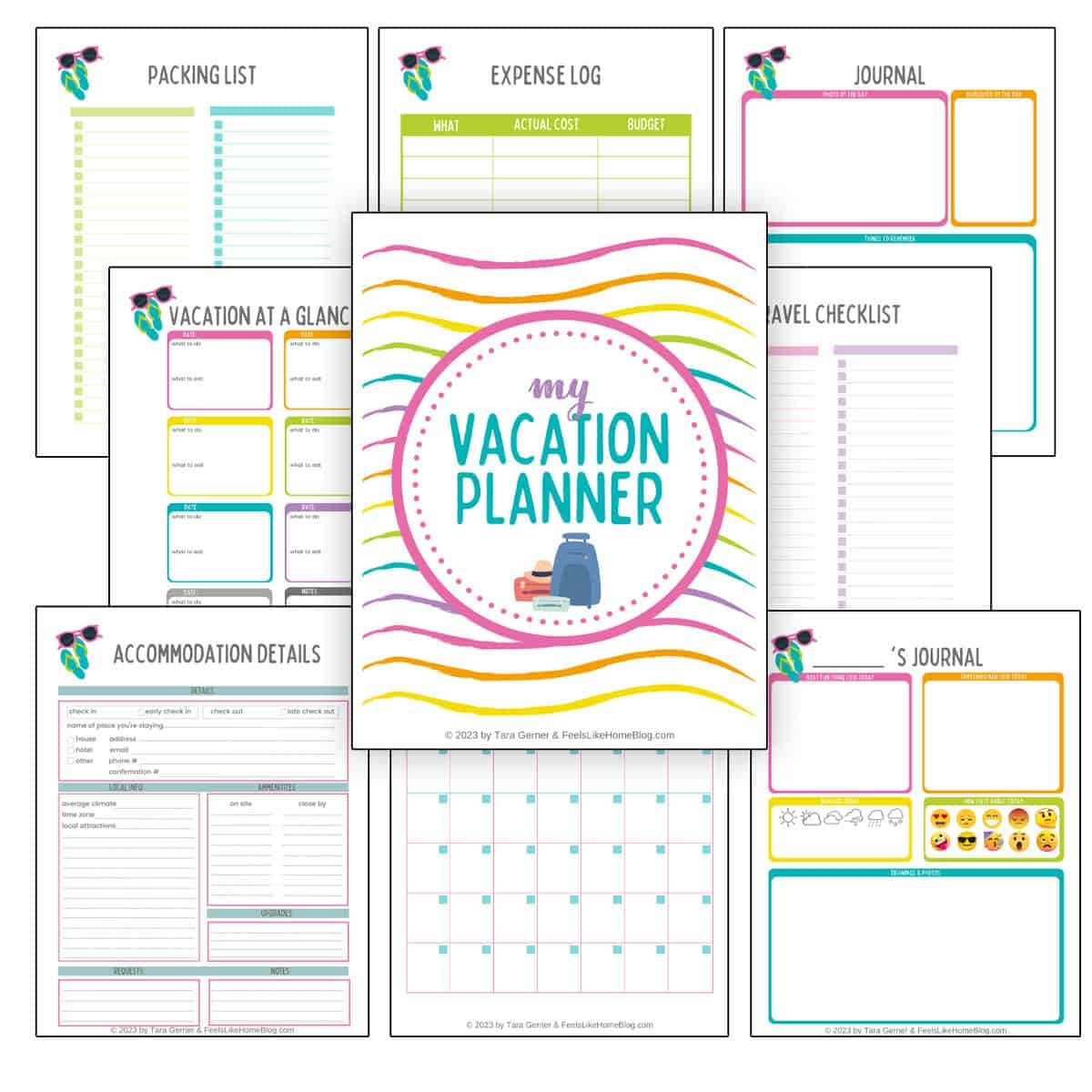 Free Printable Travel Planner