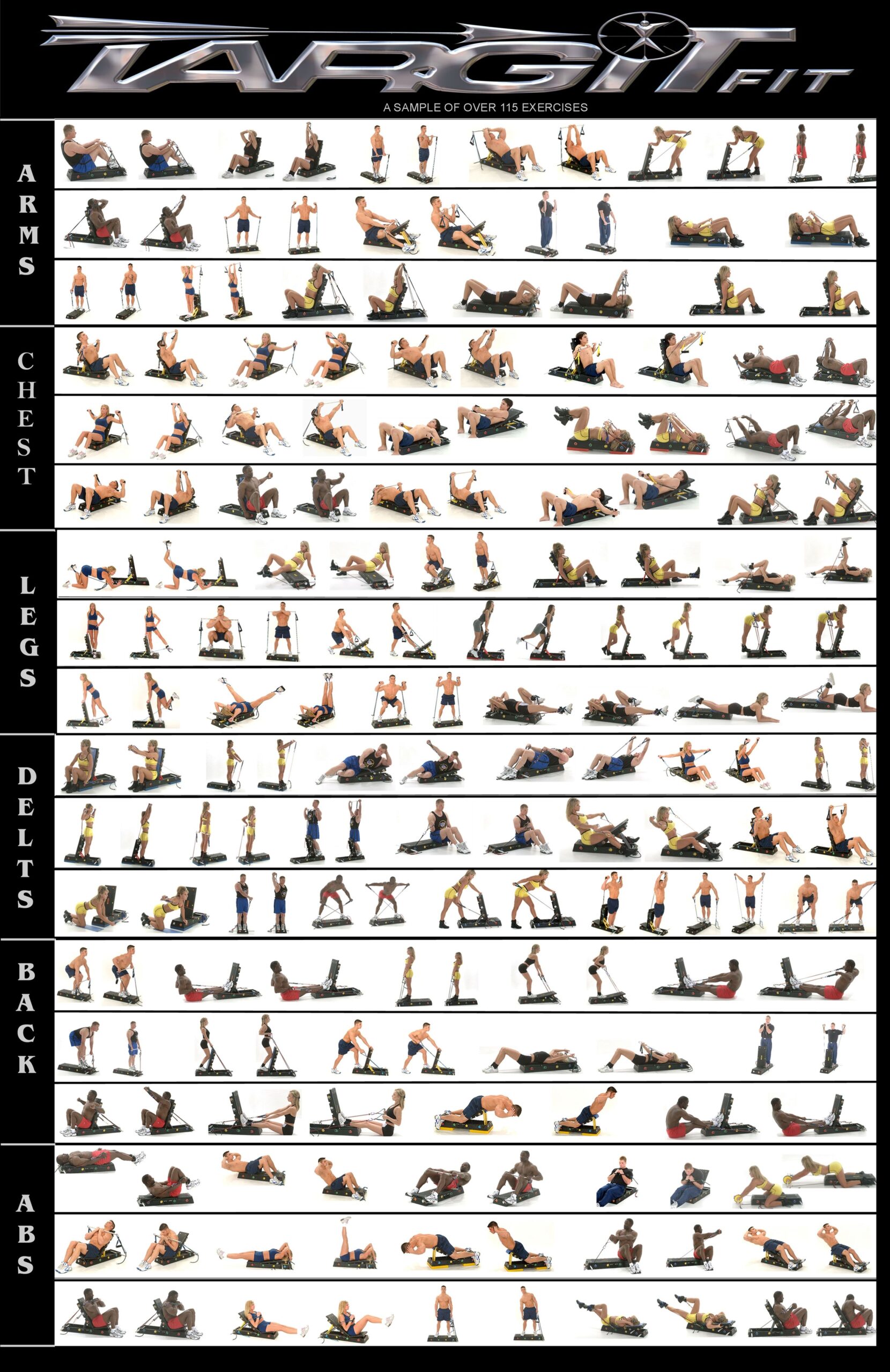 Printable Home Gym Workout Chart
