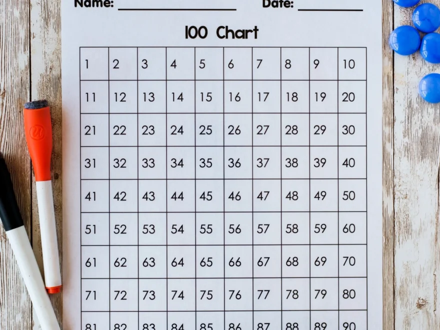FREE Hundreds Chart Battleship A Counting To 100 Game