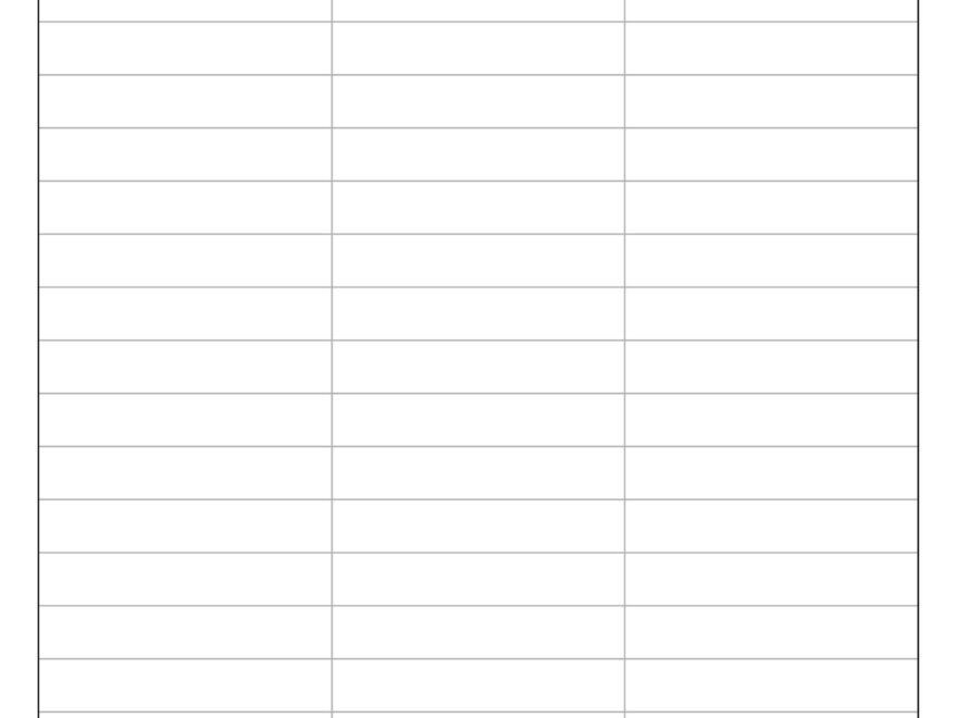 Free Karaoke Sign Up Sheet Template