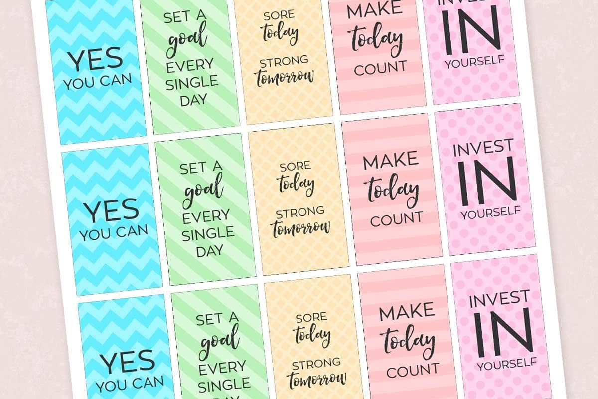 Planner Isnpirational Free Printable