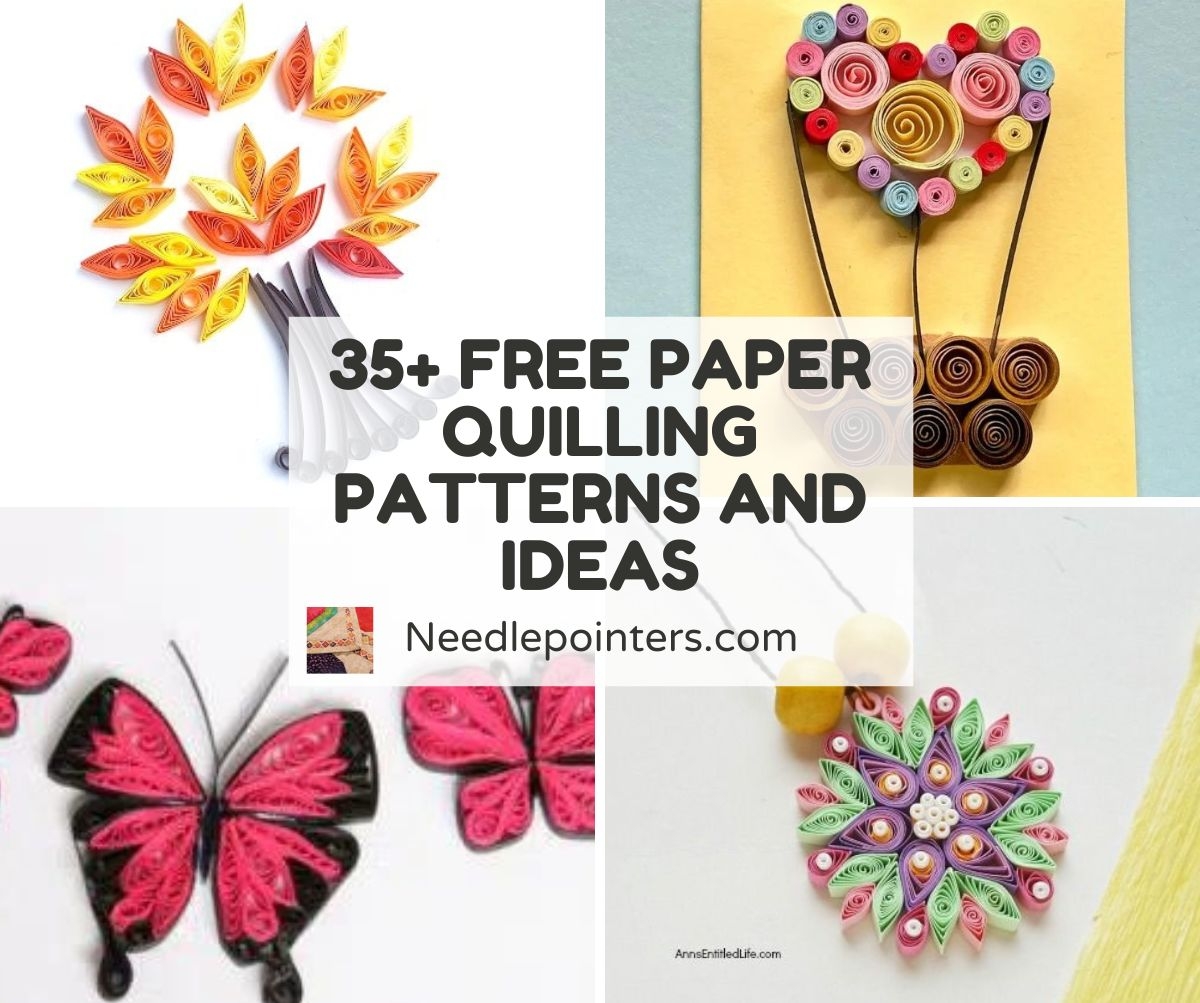 Free Paper Quilling Patterns And Ideas Needlepointers Free Paper Quilling Patterns And Ideas Needlepointers