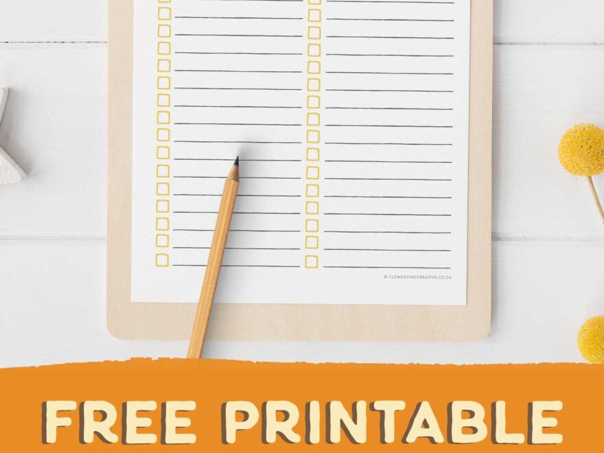 Free Printable Autumn To Do List Get Excited For Fall