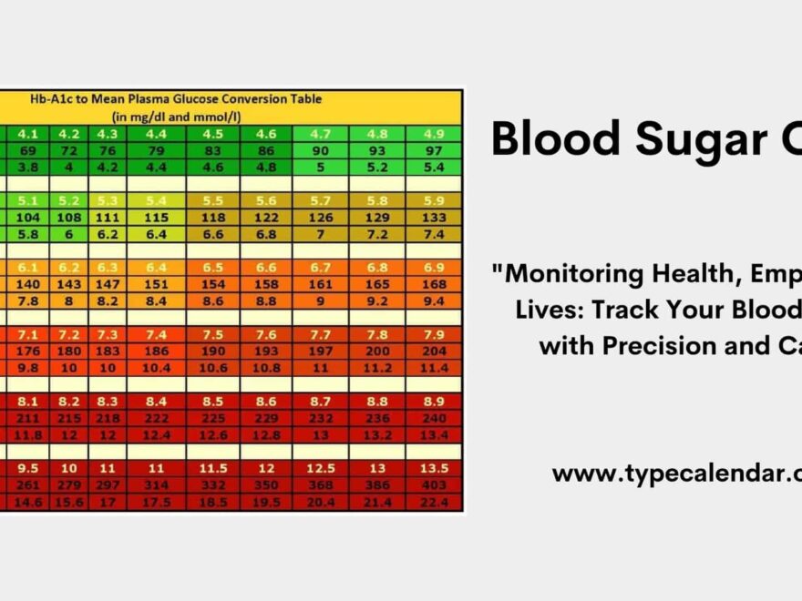 Free Printable Blood Sugar Chart Templates Log Forms PDF Excel
