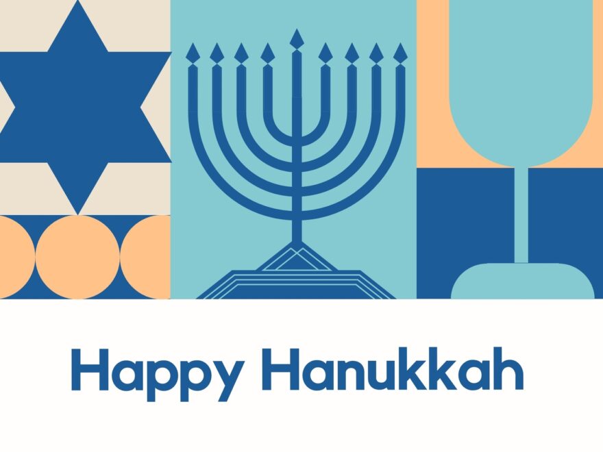 Free Printable Customizable Hanukkah Card Templates Canva