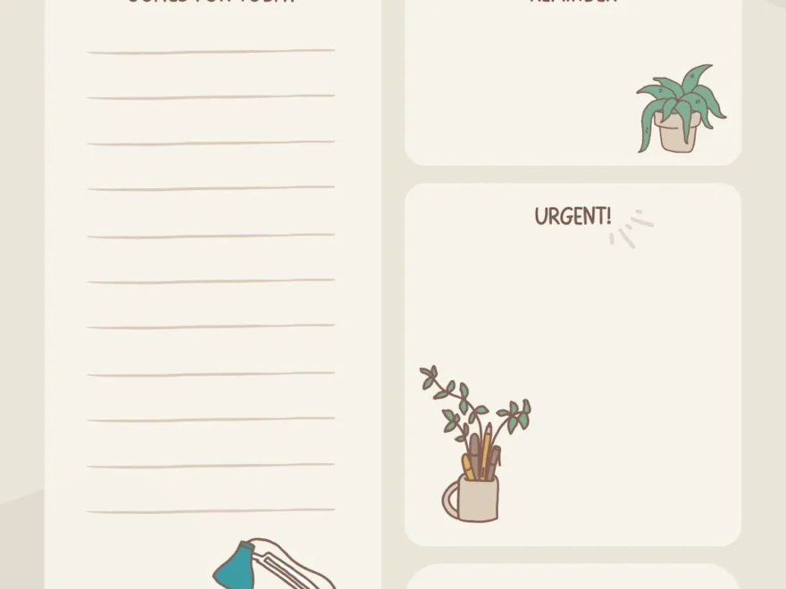 Free Printable Cute Planner Templates To Edit Online Canva