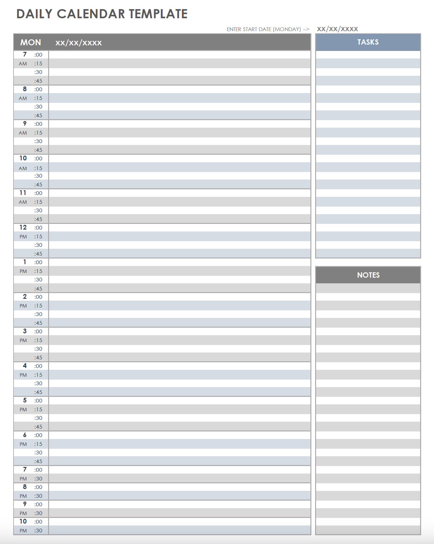 Calendar Planner Online Printable