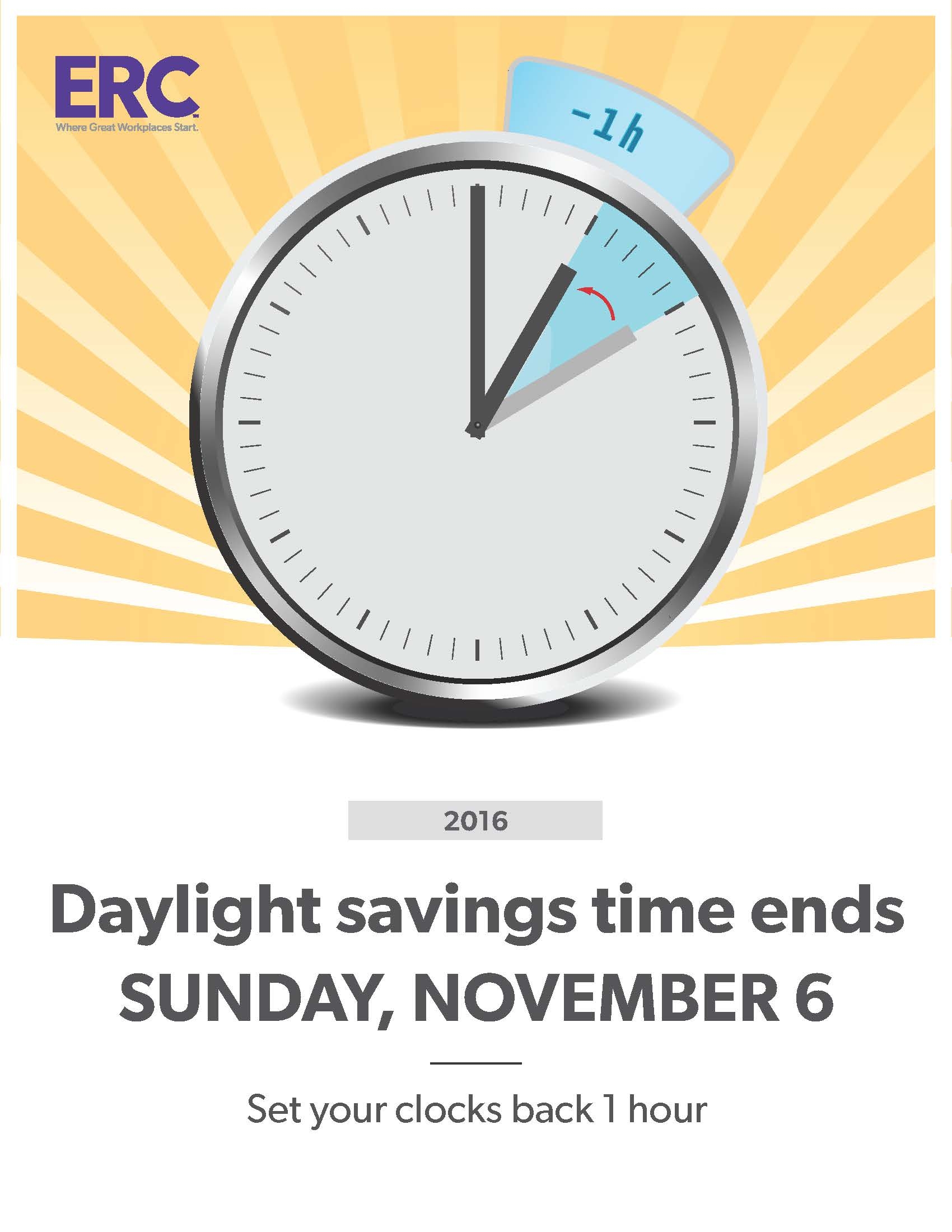Fall Day Light Savings Printable Sign Fall Day Light Savings Printable Sign