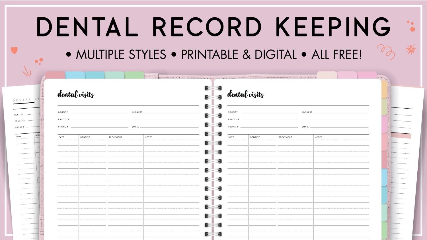 Free Printable Record Keeping Sheets Free Printable Record Keeping Sheets
