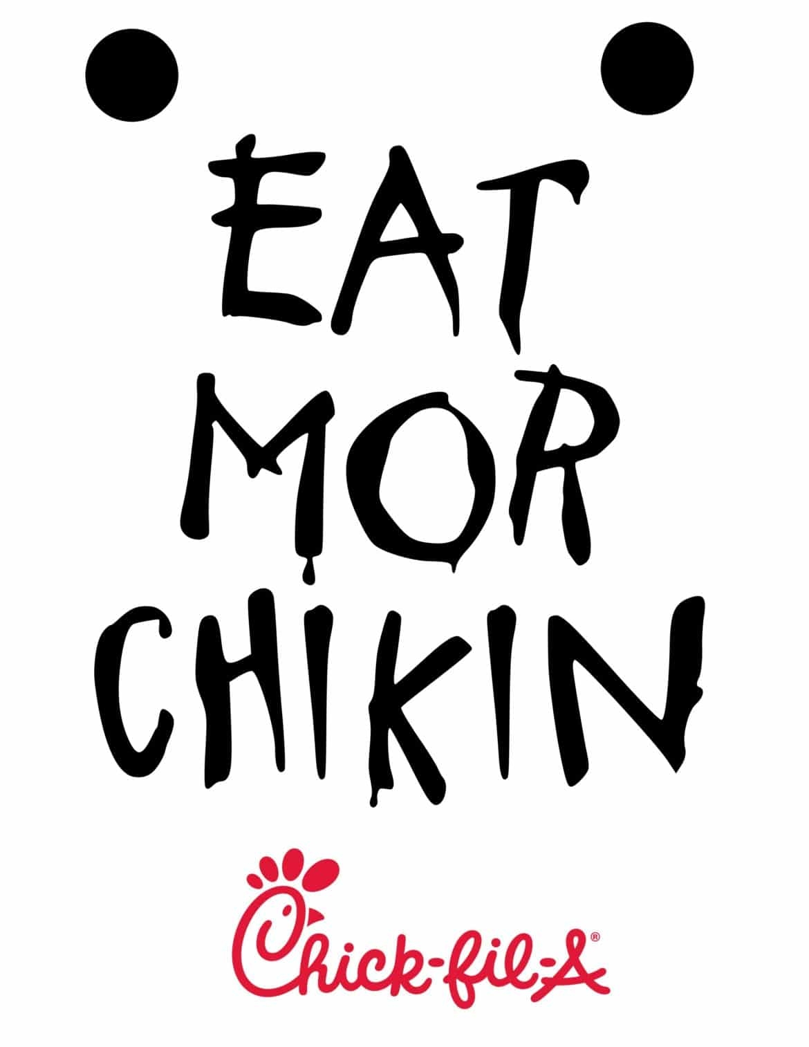 Free Printable Eat More Chikin Printable Sign Clarks Condensed Free Printable Eat More Chikin Printable Sign Clarks Condensed