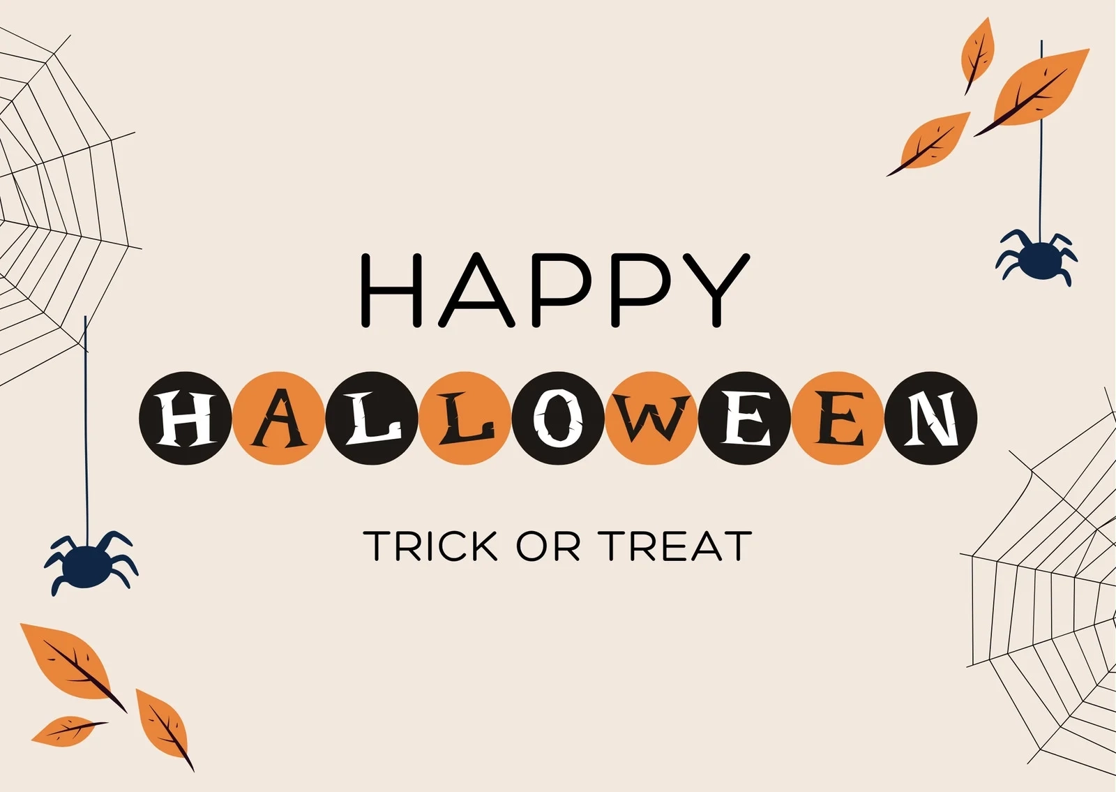 Free Printable Editable Halloween Card Templates Canva Free Printable Editable Halloween Card Templates Canva