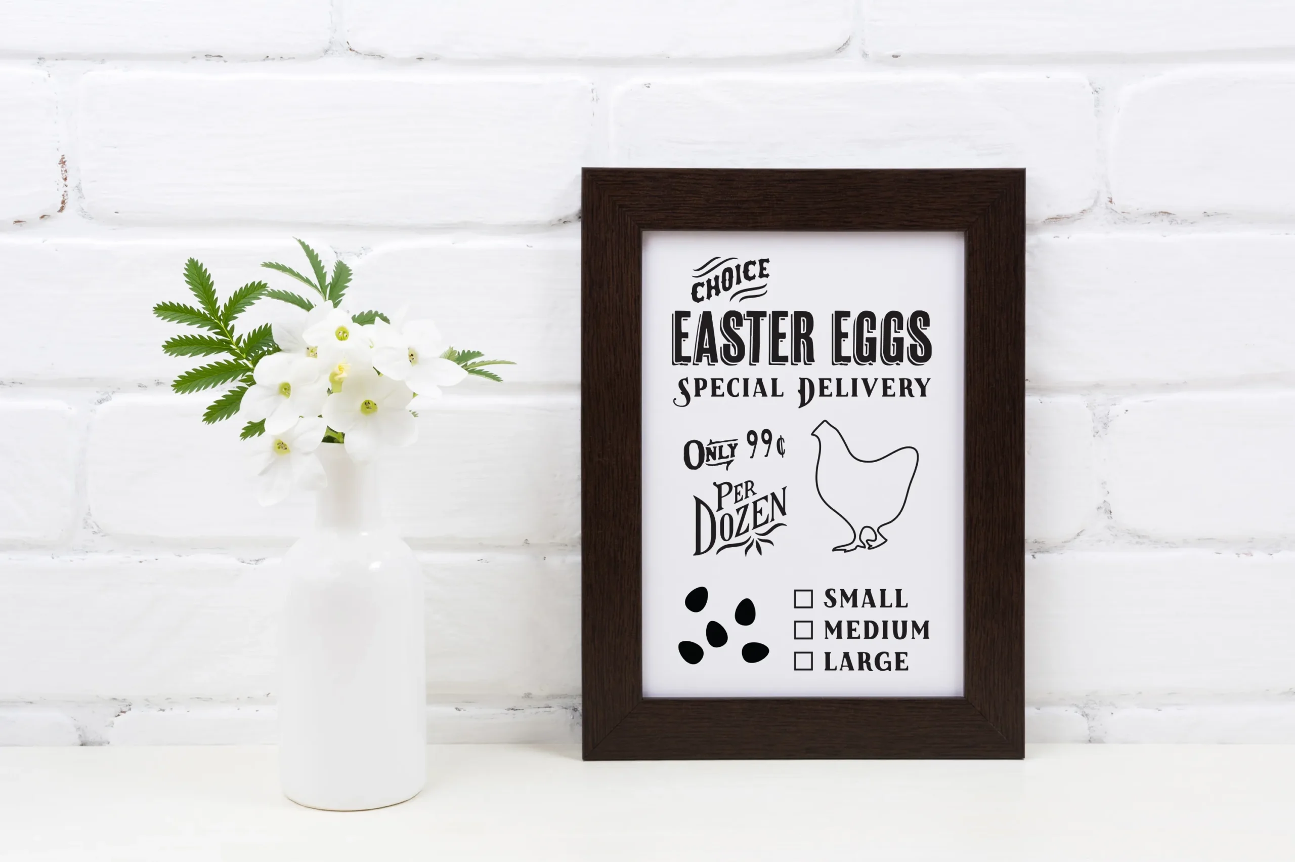 Free Printable Farmhouse Style Easter Egg Sign FAKING IT FABULOUS Free Printable Farmhouse Style Easter Egg Sign FAKING IT FABULOUS