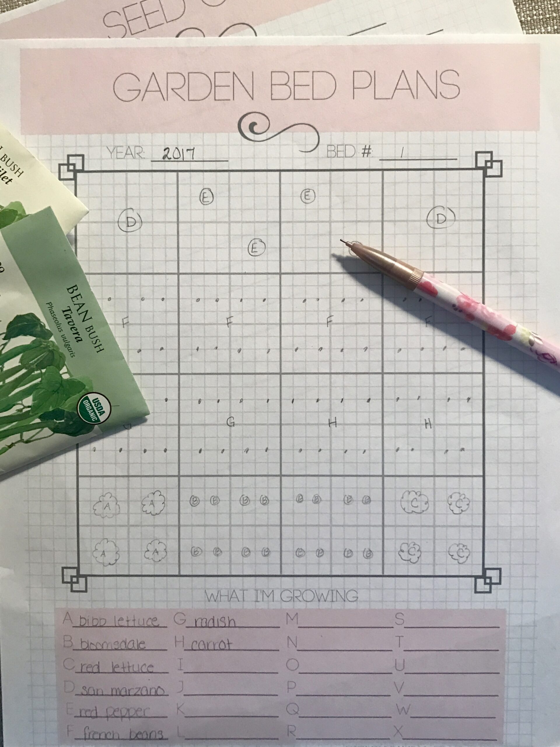 Free Printable Garden Planner How Does Your Garden Grow From The Family Finds