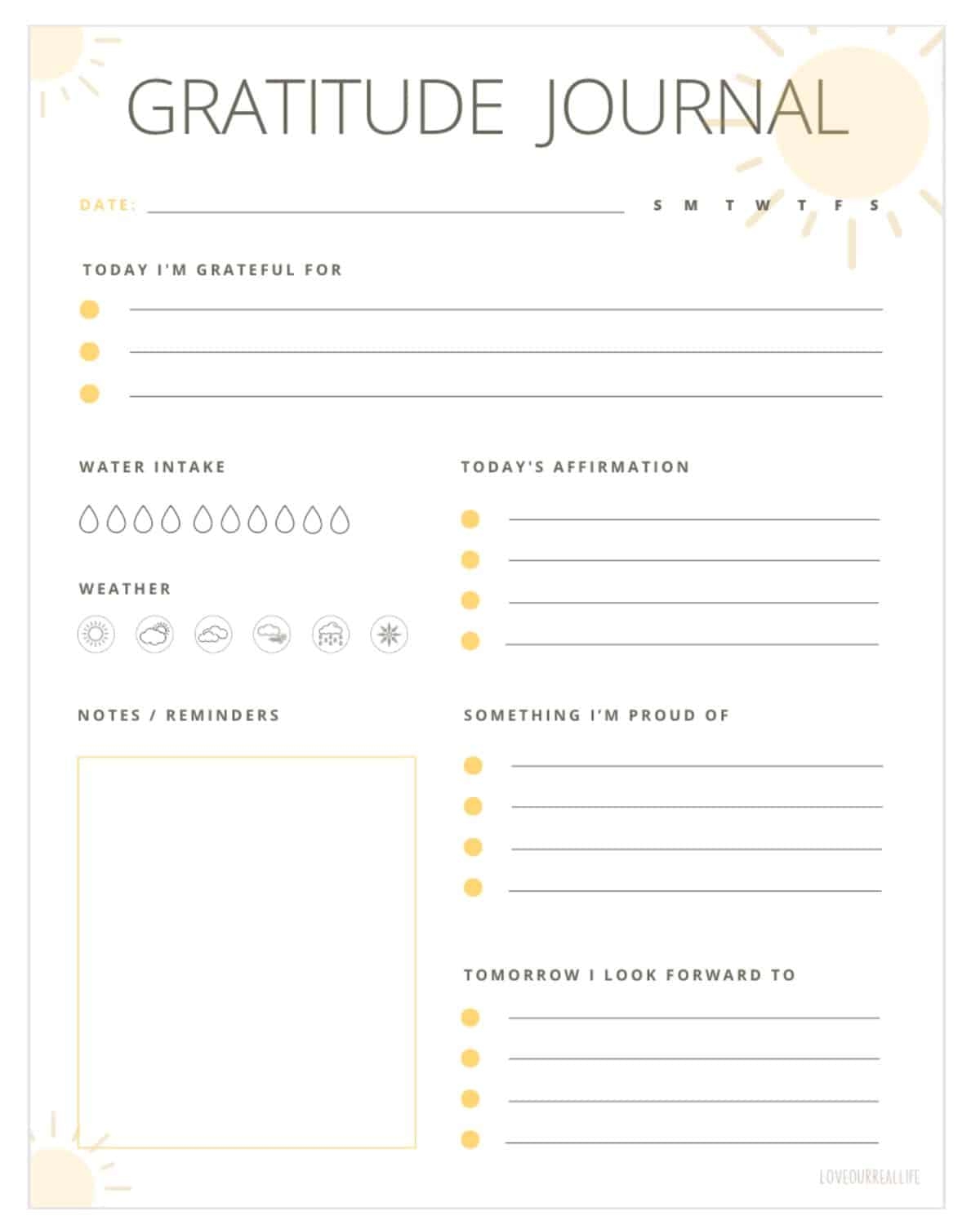 Free Printable Gratitude Journal Template Freebie Finding Mom Worksheets Library Free Printable Gratitude Journal Template Freebie Finding Mom Worksheets Library