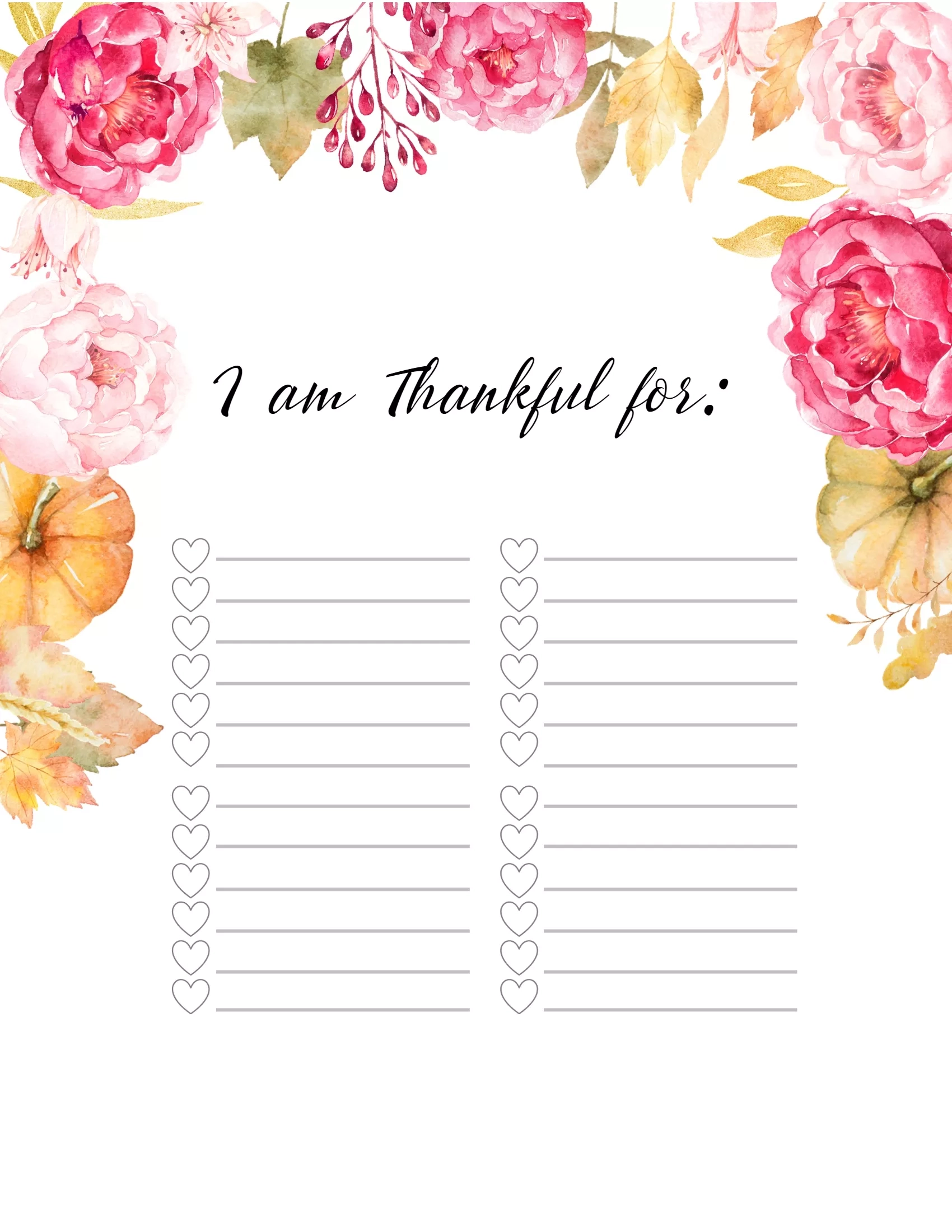 Free Printable Aa Gratitude List Free Printable Aa Gratitude List