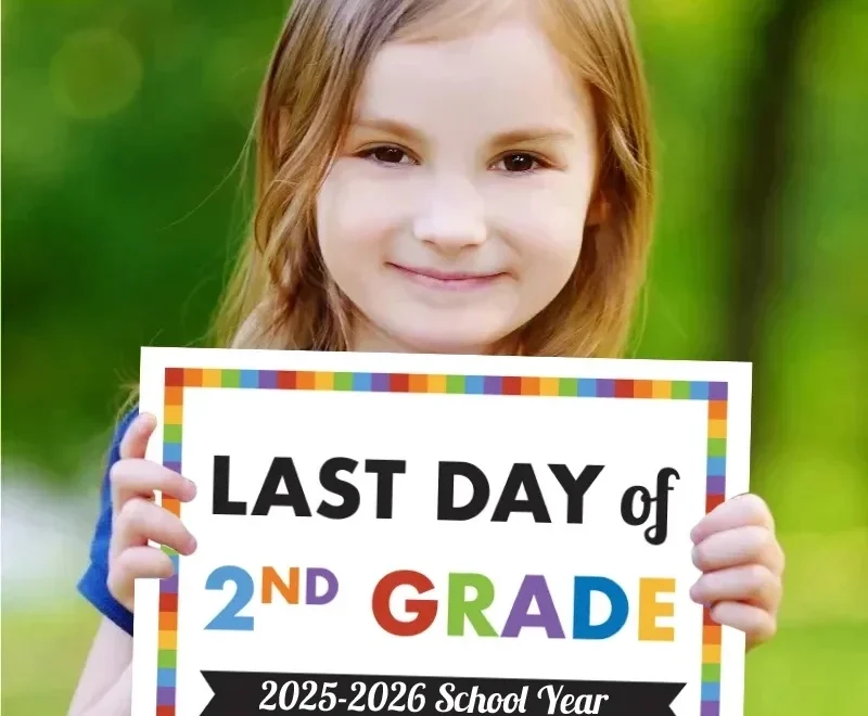Free Printable Last Day Of School Signs Preschool 12th Grade